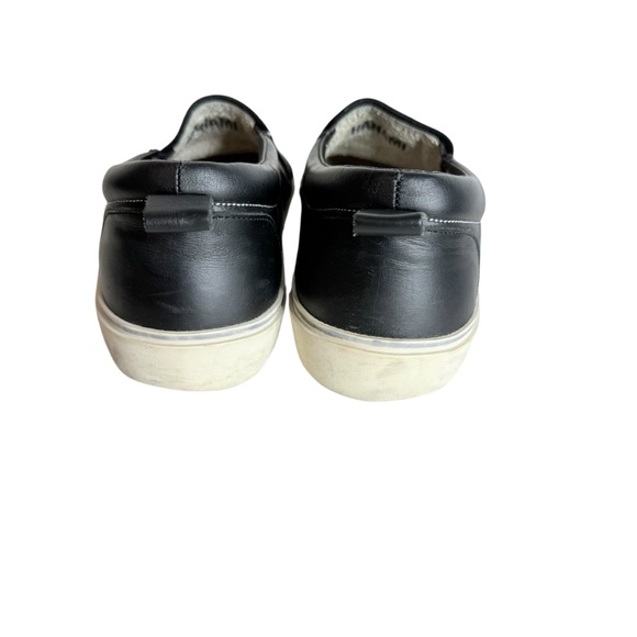 Golden Goose Hanami Black Leather Star Slip-On Sneakers Size 38 - Picture 7 of 10